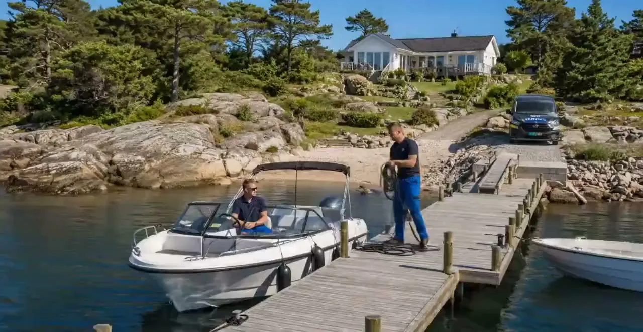 Båt-transport