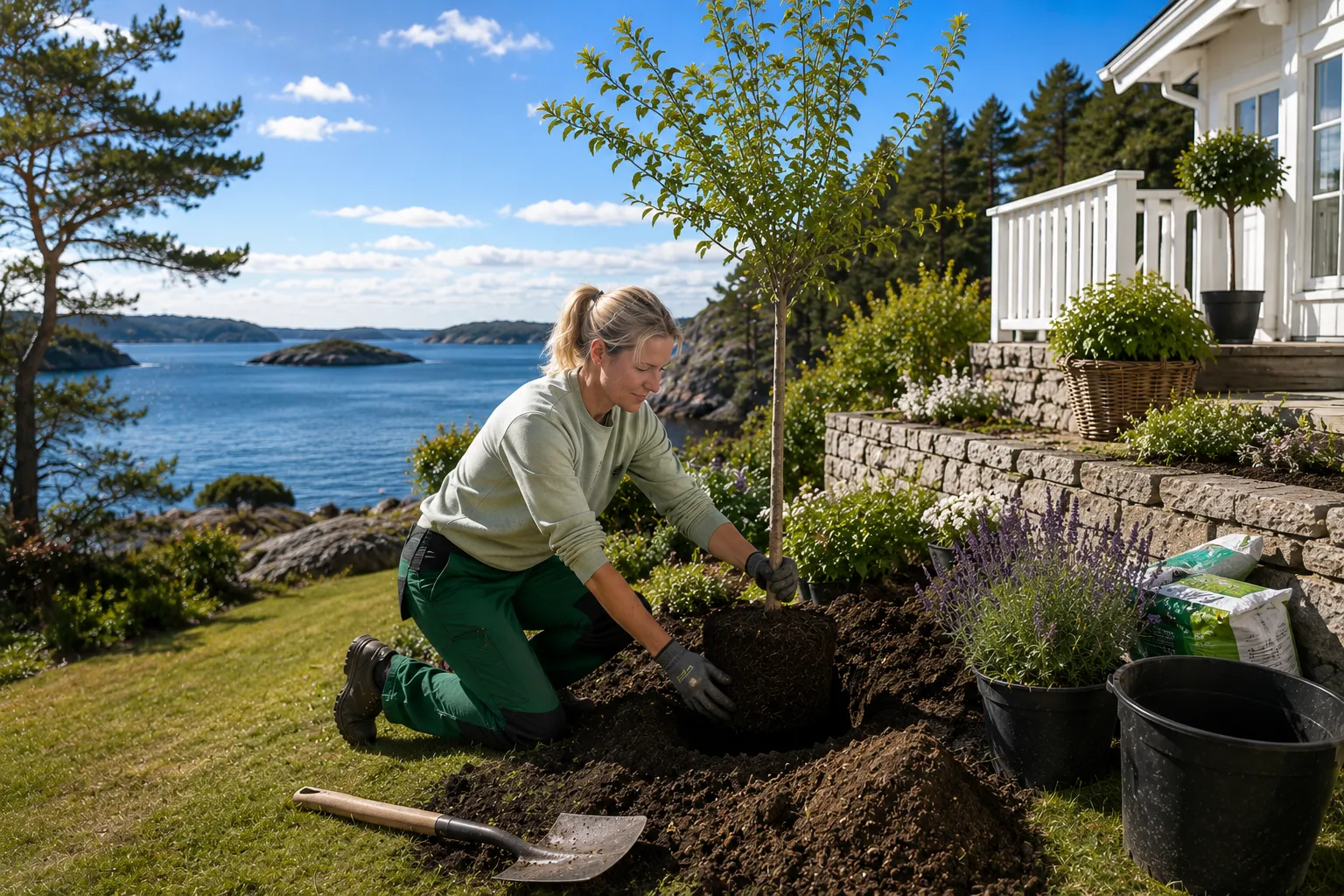 Beplantning og bed