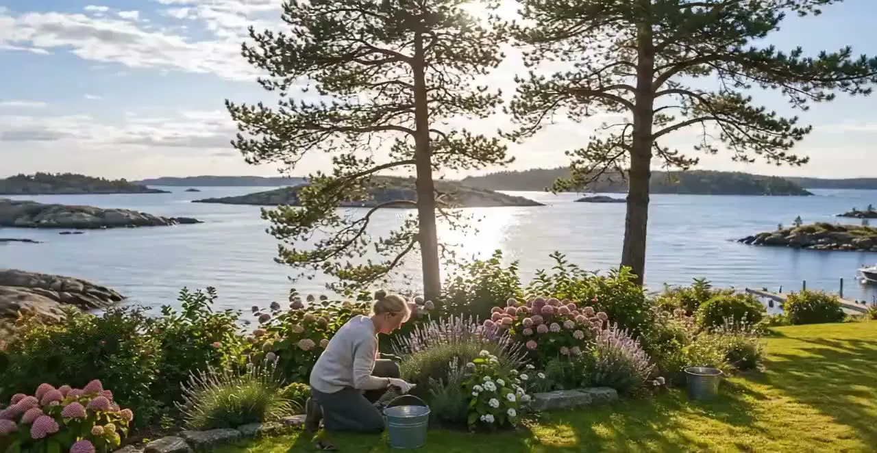 Hage og uteområde